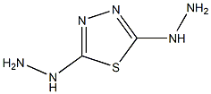 2,5-Dihydrazino-1,3,4-thiadiazole Struktur