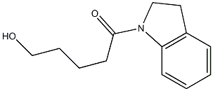 1-[(2,3-Dihydro-1H-indol)-1-yl]-5-hydroxypentan-1-one Struktur