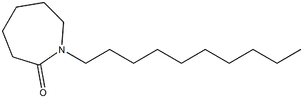 1-Decylhexahydro-1H-azepine-2-one Struktur