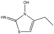 4-Ethyl-2-imino-4-thiazolin-3-ol Struktur