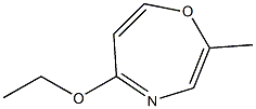 5-Ethoxy-2-methyl-1,4-oxazepine Struktur