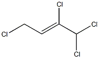 1,1,2,4-Tetrachloro-2-butene Struktur