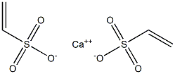 Bis(ethenesulfonic acid)calcium salt Struktur