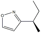 (-)-3-[(R)-sec-Butyl]isoxazole Struktur