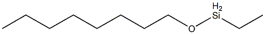 Ethyl(octyloxy)silane Struktur