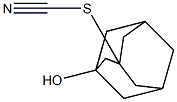 3-Thiocyanatoadamantan-1-ol Struktur