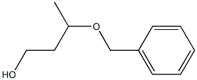 3-(Benzyloxy)butan-1-ol Struktur