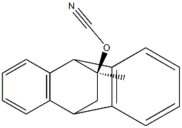 [(11S)-(9,10-Dihydro-11-methyl-9,10-ethanoanthracen)-11-yl] cyanate Struktur