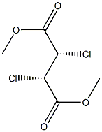 (2S,3S)-2,3-Dichlorosuccinic acid dimethyl ester Struktur