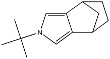 4,5,6,7-Tetrahydro-2-tert-butyl-4,7-methano-2H-isoindole Struktur