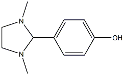 4-(1,3-Dimethyl-2-imidazolidinyl)phenol Struktur