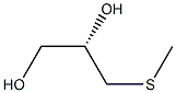 [S,(+)]-3-(Methylthio)-1,2-propanediol Struktur