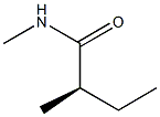 [R,(-)]-N,2-Dimethylbutyramide Struktur