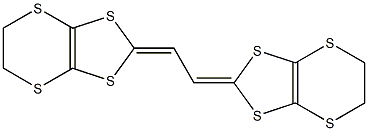 2,2'-(1,2-Ethanediylidene)bis(5,6-dihydro-1,3-dithiolo[4,5-b][1,4]dithiin) Struktur