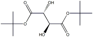 meso-Tartaric acid di-tert-butyl ester Struktur