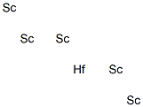 Pentascandium hafnium Struktur