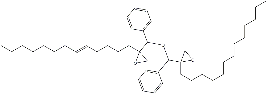 2-(5-Tridecenyl)phenylglycidyl ether Struktur