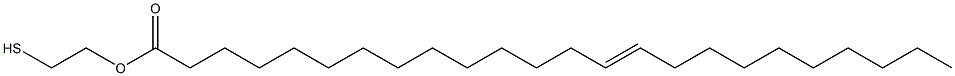 14-Tetracosenoic acid 2-mercaptoethyl ester Struktur