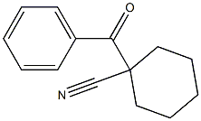 1-Benzoylcyclohexane-1-carbonitrile Struktur