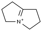 1,2,3,5,6,7-Hexahydropyrrolizinium Struktur