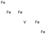 Vanadium pentairon Struktur