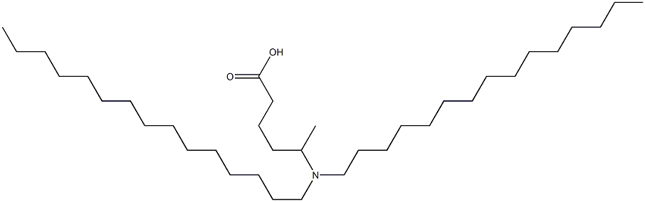 5-(Dipentadecylamino)hexanoic acid Struktur