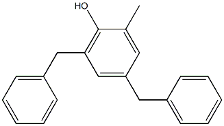 4,6-Dibenzyl-o-cresol Struktur