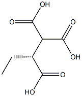 [R,(+)]-1,1,2-Butanetricarboxylic acid Struktur