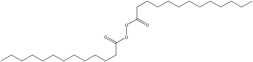 Ditridecanoyl peroxide Struktur