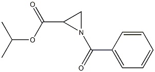 1-Benzoylaziridine-2-carboxylic acid isopropyl ester Struktur