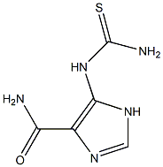 5-Thioureido-1H-imidazole-4-carboxamide Struktur