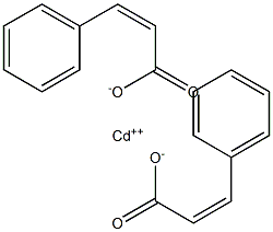 Bis[cis-cinnamic acid]cadmium salt Struktur