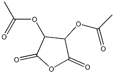 2-O,3-O-Diacetyltartaric anhydride Struktur