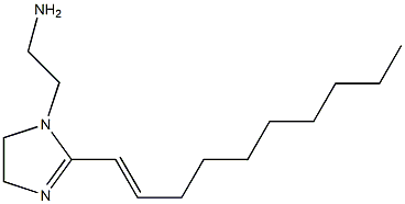 1-(2-Aminoethyl)-2-(1-decenyl)-2-imidazoline Struktur