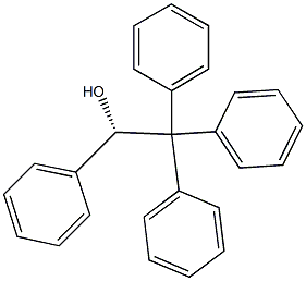 [S,(-)]-1,2,2,2-Tetraphenylethanol Struktur