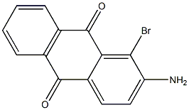 2-Amino-1-bromoanthraquinone Struktur