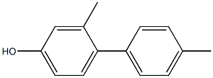 4-(4-Methylphenyl)-3-methylphenol Struktur