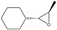 (2R,3R)-2-Cyclohexyl-3-methyloxirane Struktur