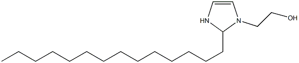 2-Tetradecyl-4-imidazoline-1-ethanol Struktur