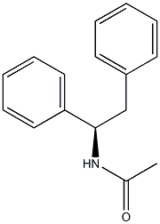 (+)-N-[(R)-1,2-Diphenylethyl]acetamide Struktur