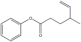 4-Methyl-1-phenoxy-5-hexen-1-one Struktur