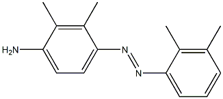 4-(2,3-Xylylazo)-2,3-dimethylbenzenamine Struktur