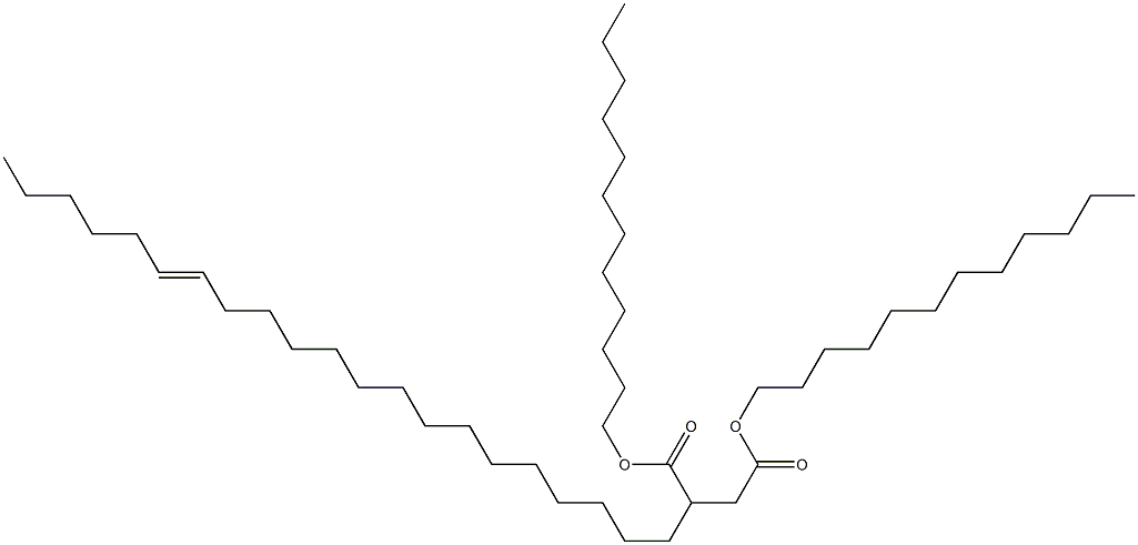 2-(15-Henicosenyl)succinic acid didodecyl ester Struktur