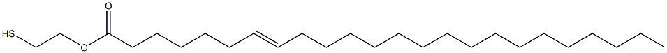 7-Tetracosenoic acid 2-mercaptoethyl ester Struktur