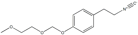 2-[4-(2-Methoxyethoxymethoxy)phenyl]ethyl isocyanide Struktur