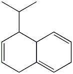 1,4,4a,7-Tetrahydro-4-isopropylnaphthalene Struktur