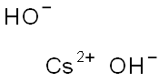 Cesium(2H) hydoxide Struktur