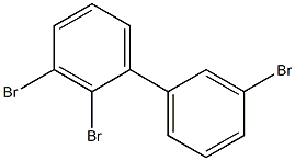 2,3,3'-Tribromo-1,1'-biphenyl Struktur