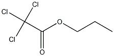 Trichloroacetic acid propyl ester Struktur