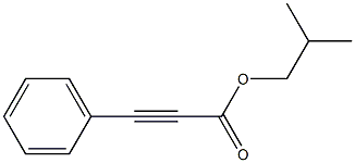 3-Phenylpropynoic acid isobutyl ester Struktur